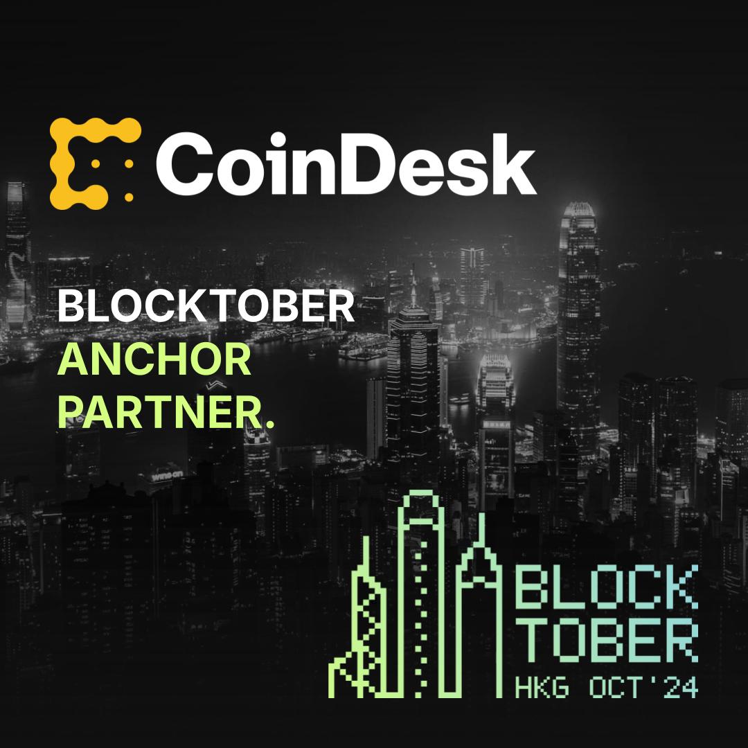 🔥 Focus On! 🔥
We proudly present our anchor partners <a href="/CoinDesk/">CoinDesk</a>  at #BLOCKTOBER24!

Get ready for <a href="/CoinDesk/">CoinDesk</a>  will host a series of events during #BLOCKTOBER 2024. These prelude activities will bring together leaders, influencers and communities from the #Web3 sphere to explore