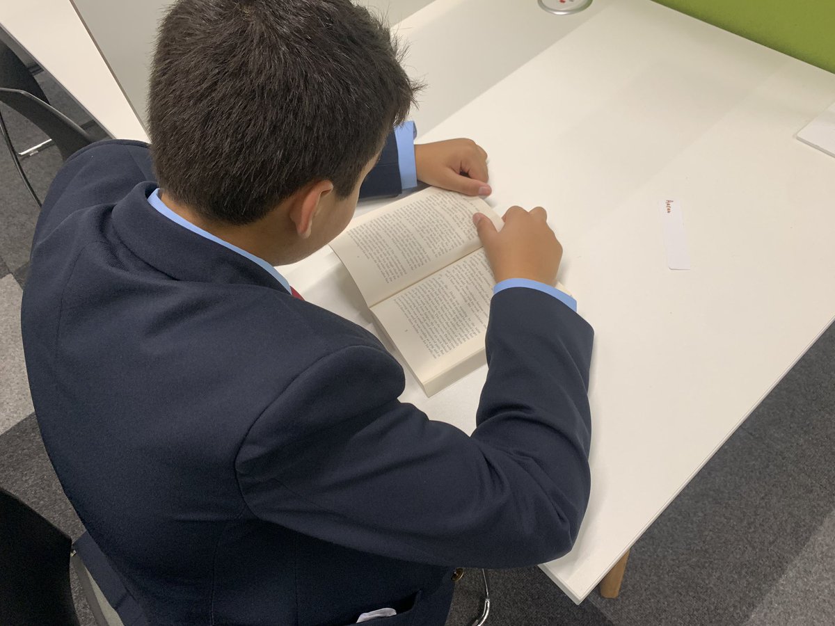 The third year are enjoying their fortnightly library reading session. We’re all reading Skin &amp; Other Stories by <a href="/roald_dahl/">Roald Dahl</a> 📔