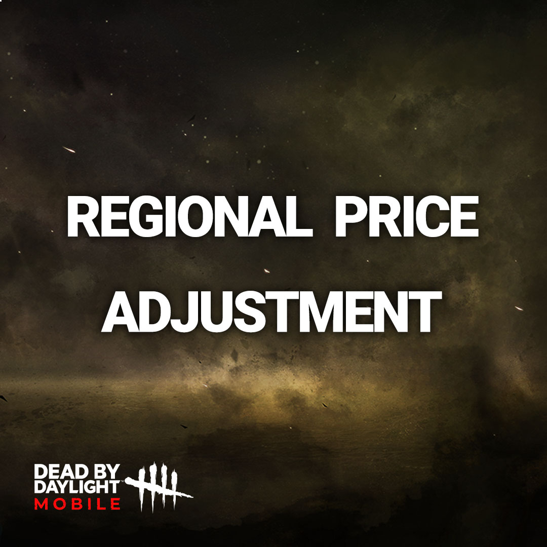 Hello, People of the Fog
We are adjusting our pricing in some regions to better align with local market dynamics. 
Some regions will see decreased prices starting from September 26th at 3:00 ET

Read more 👇
dbdmobile.com/news/update/20…