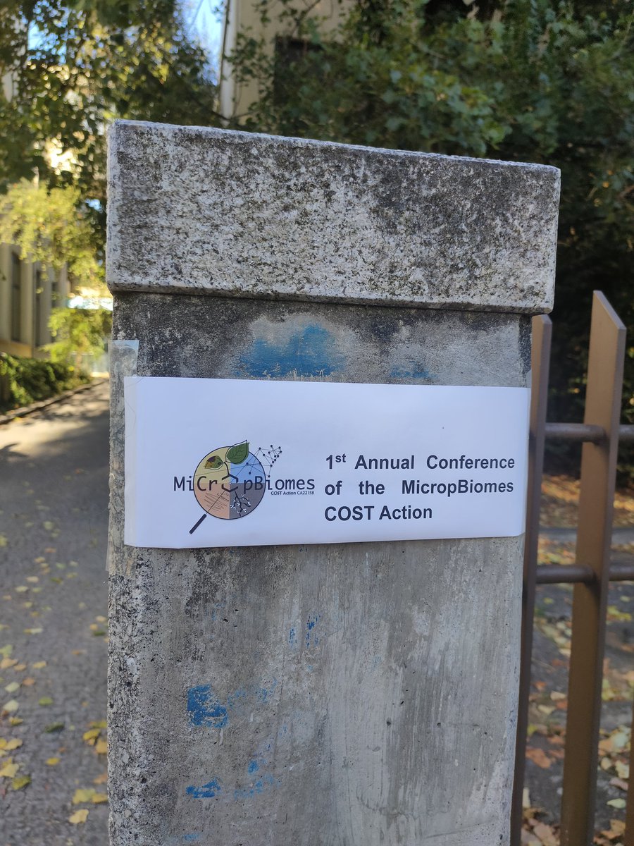 Starting the day at the <a href="/MicropBiomes/">MicropBiomes</a> conference with perfect sunny weather in Porto.  Session 4 on Crop-microbiome assembly dynamics under specific environments. 
#MiCropBiomes