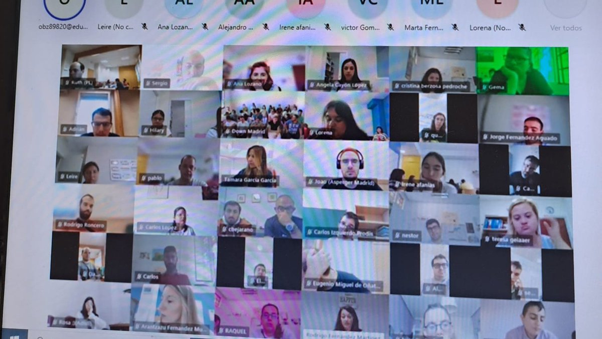 📸Personas con discapacidad intelectual conocen las claves para realizar una buena entrevista de trabajo con expertos en RRHH gracias a las lanzaderas de empleo del proyecto con <a href="/aempleomadrid/">Agencia para el Empleo del Ayuntamiento de Madrid</a>:

🗣️Comunicación verbal/no verbal
📞1ª llamada
🔎Buscar trabajo, un trabajo en sí mismo