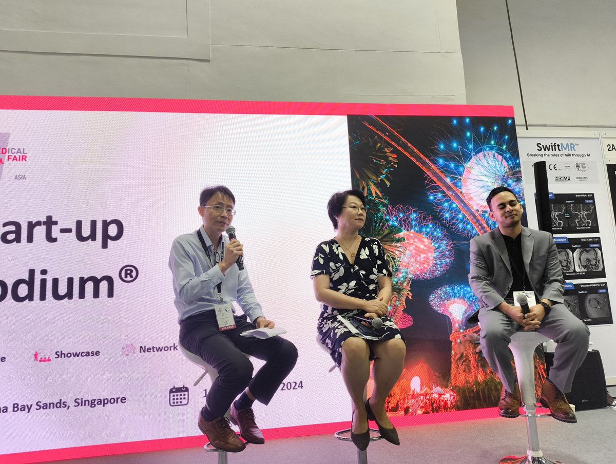Milletize_Inno's tweet photo. In Conversation: Ethical Considerations in Health Tech Innovation, moderated by Jeff Lin (iGlobe Partners), with panelists Sze Yunn Pang (Neurowyzr) and Shravan Verma (Speedoc)
 #MedicalFairAsia #HealthTechEthics 

@Vibazone @medica @medicalfair2018 https://t.co/dbAxuPeYFt