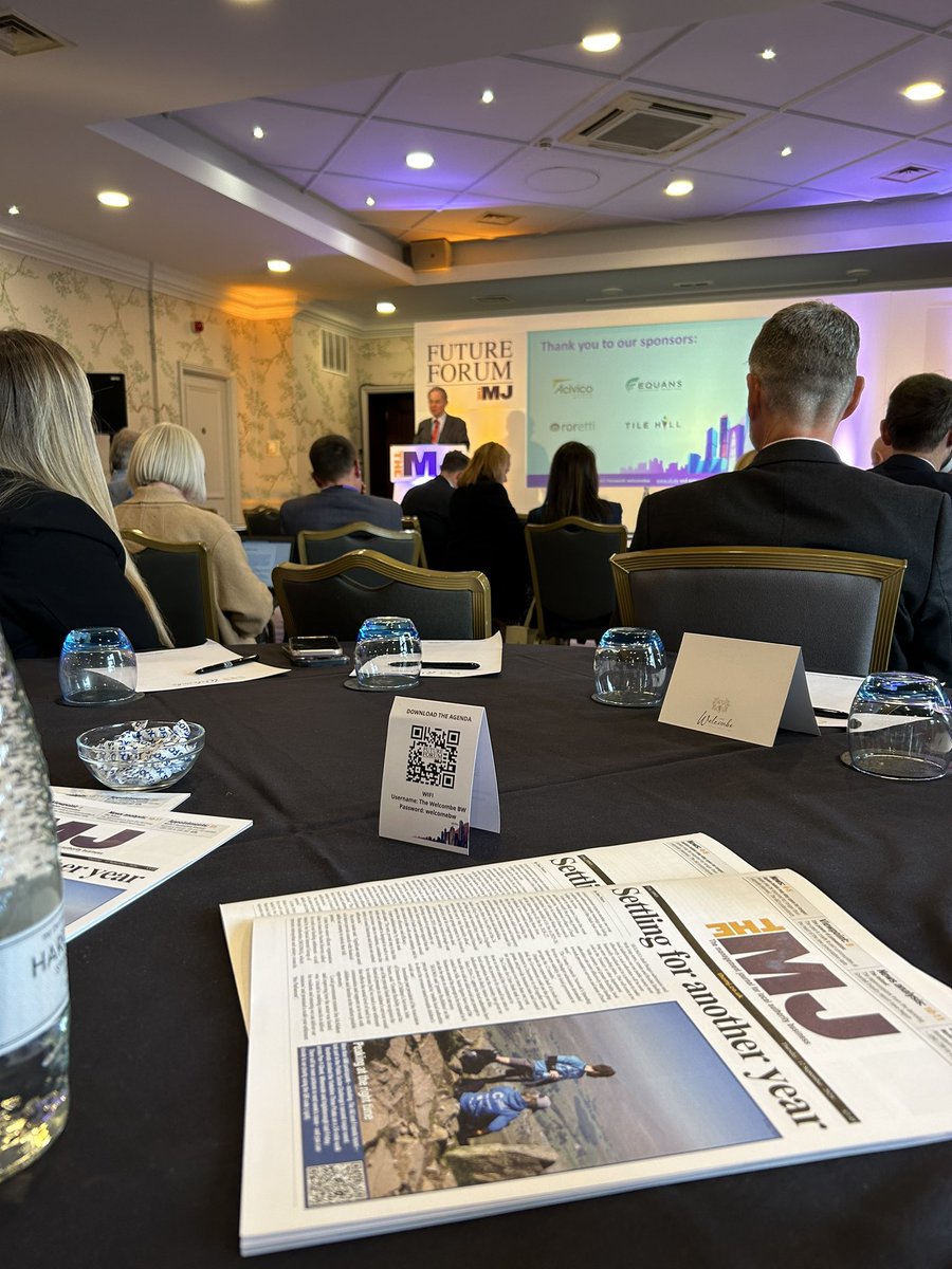 Great to spend time with sector colleagues #mjfuturefourm