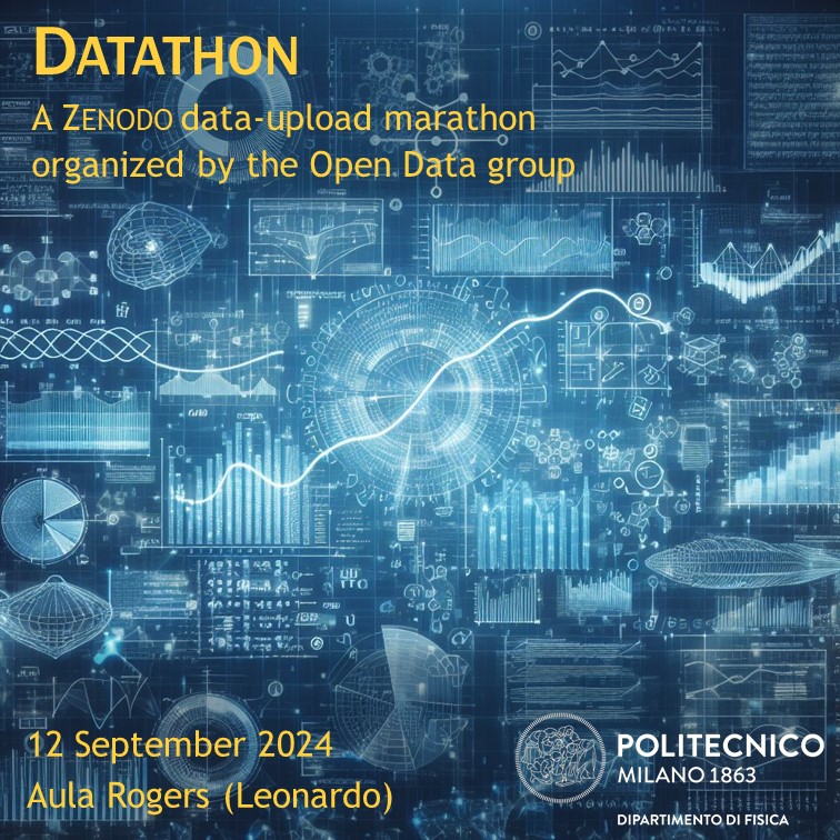 The #Datahon has officially started 🏁! Ph.D. students and early-stage researchers of @fisipolimi have now gathered to learn about #OpenData and upload their research data📊 onto the <a href="/ZENODO_ORG/">Zenodo</a> repository!