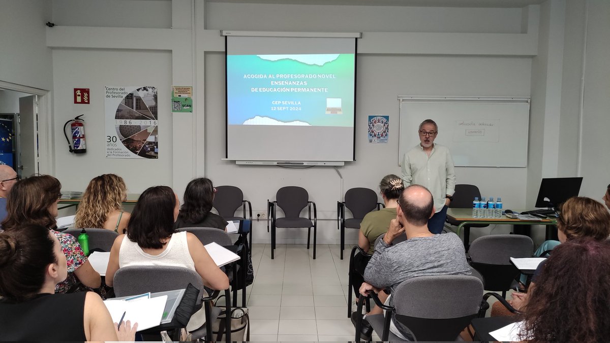 Asesoría EPER Sevilla (@cepdesevilla591) on Twitter photo Excelente ponencia de D. Ángel Muñoz <a href="/musoangel/">Ángel Muñoz</a> coordinador provincial Ed. Perm. sobre la estructura de la <a href="/edpermanente/">Educación Permanente Personas Adultas Andalucía</a> en el curso "Acogida al profesorado novel en Educación Permanente". ¡Gracias por los conocimientos aportados! <a href="/DG_IFP/">DG de Innovación y Formación del Profesorado</a> <a href="/CEPdeSevilla/">CEP de Sevilla</a> <a href="/cepse4/">CEP MAIRENA DEL ALCOR</a> <a href="/EvadeGloria/">Eva Gloria Urbano Gonzalez</a> Excelente ponencia de D. Ángel Muñoz <a href="/musoangel/">Ángel Muñoz</a> coordinador provincial Ed. Perm. sobre la estructura de la <a href="/edpermanente/">Educación Permanente Personas Adultas Andalucía</a> en el curso "Acogida al profesorado novel en Educación Permanente". ¡Gracias por los conocimientos aportados! <a href="/DG_IFP/">DG de Innovación y Formación del Profesorado</a> <a href="/CEPdeSevilla/">CEP de Sevilla</a> <a href="/cepse4/">CEP MAIRENA DEL ALCOR</a> <a href="/EvadeGloria/">Eva Gloria Urbano Gonzalez</a>