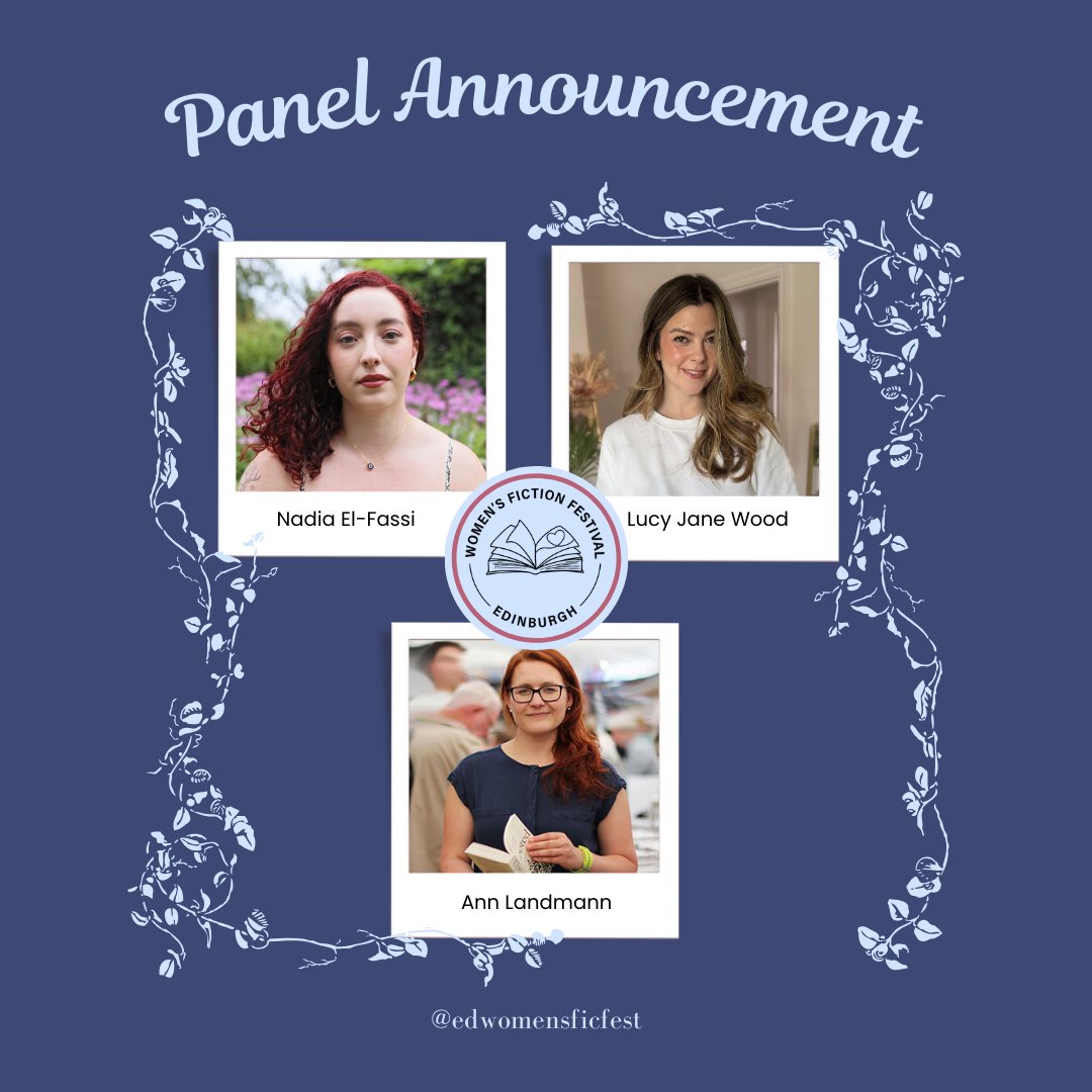 Edinburgh Women's Fiction Festival (@edwomensficfest) on Twitter photo 🔮 Ready for cosy fantasy magic? 🧙♀️ Join <a href="/chronicles_of_n/">Nadia El-Fassi ناديه 🇵🇸</a> and Lucy Jane Wood at the Edinburgh Women’s Fiction Festival for a discussion on witches, self-love, and found family. 🍂 Get your tickets today! 🎟️ edwomensficfest.co.uk/tickets 🔮 Ready for cosy fantasy magic? 🧙♀️ Join <a href="/chronicles_of_n/">Nadia El-Fassi ناديه 🇵🇸</a> and Lucy Jane Wood at the Edinburgh Women’s Fiction Festival for a discussion on witches, self-love, and found family. 🍂 Get your tickets today! 🎟️ edwomensficfest.co.uk/tickets