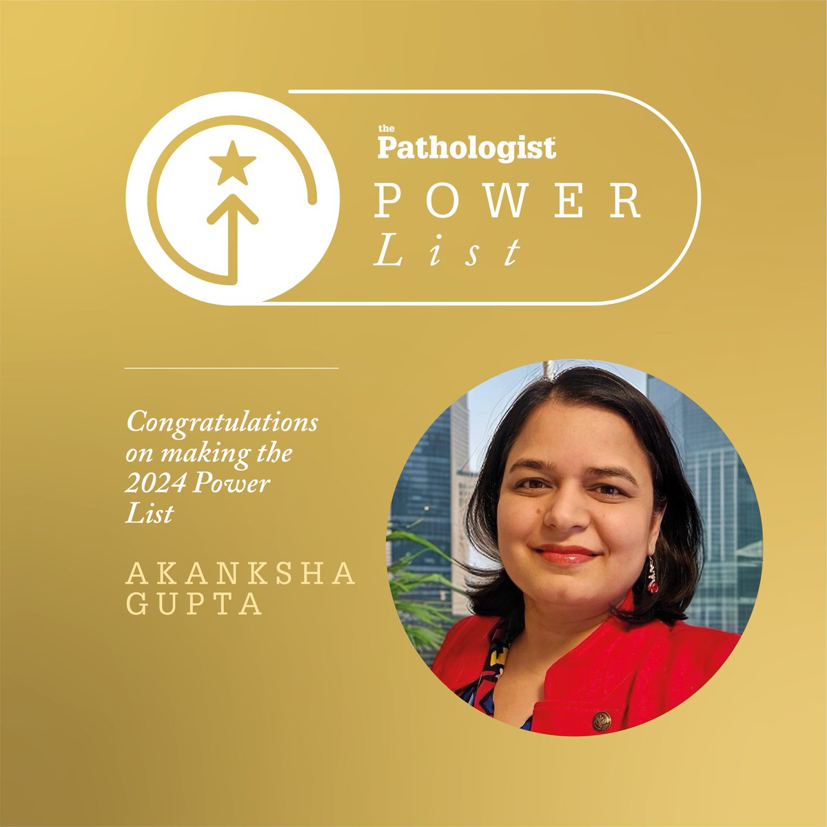 The Pathologist (@pathologistmag) on Twitter photo Celebrating <a href="/AkankshaGuptaMD/">Akanksha Gupta, MD</a>’s well-deserved spot on The Pathologist's 2024 Power List!
“There is nothing that you can't achieve. Dare to dream, dare to struggle, dare to fail, dare to persist, dare to succeed, and then, dare to dream again!”
ow.ly/Mcb250TkSXc
#PathX Celebrating <a href="/AkankshaGuptaMD/">Akanksha Gupta, MD</a>’s well-deserved spot on The Pathologist's 2024 Power List!
“There is nothing that you can't achieve. Dare to dream, dare to struggle, dare to fail, dare to persist, dare to succeed, and then, dare to dream again!”
ow.ly/Mcb250TkSXc
#PathX