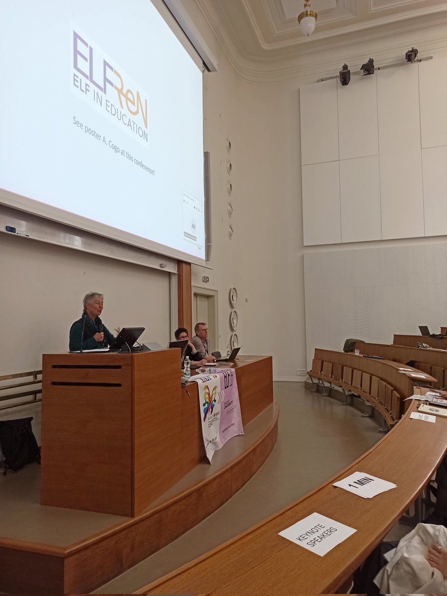 ELF14conference's tweet photo. The official scientific #ELF14 programme has begun! https://t.co/VLcMnUHy5i