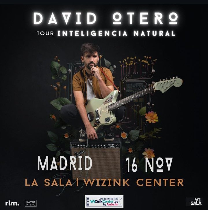 Se venden 2 entradas para ver a David Otero en Madrid en noviembre por no poder asistir. Precio negociable #davidotero #elcantodelloco
