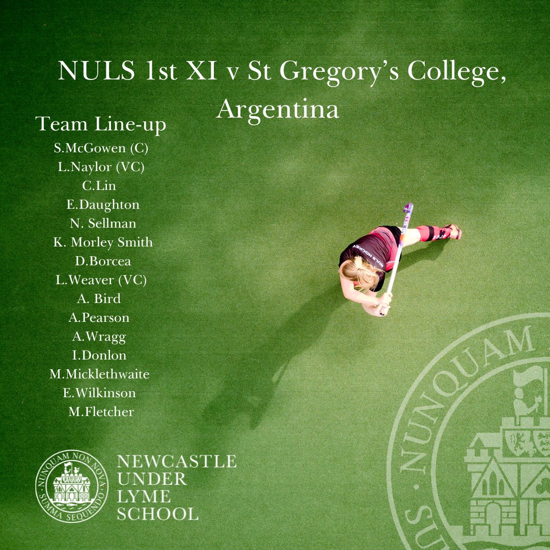 NULS_Sport's tweet photo. Today NULS will be hosting St Gregory's College, Argentina ! Meet the teams that will be taking on our international rivals 🏑🏑🏑 #weareNULS https://t.co/YXBJm0FYWb