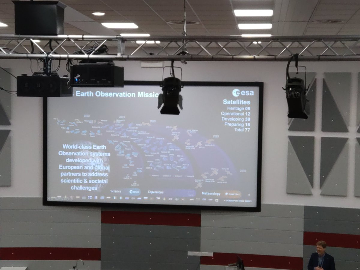 Fun at the UK Earth Observation Conference!
