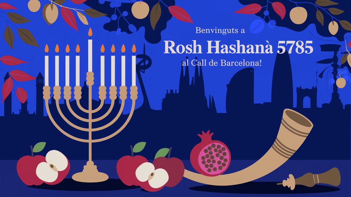 S'acosta #RoshHashanà i a El Call t'oferim tot el que necessites per viure una celebració plena de significat: resos que arriben al cor i una alegria que omplirà cada racó. No et perdis aquesta ocasió tan especial, t'hi esperem amb els braços oberts! 🍏🍯 #JabadBarcelona