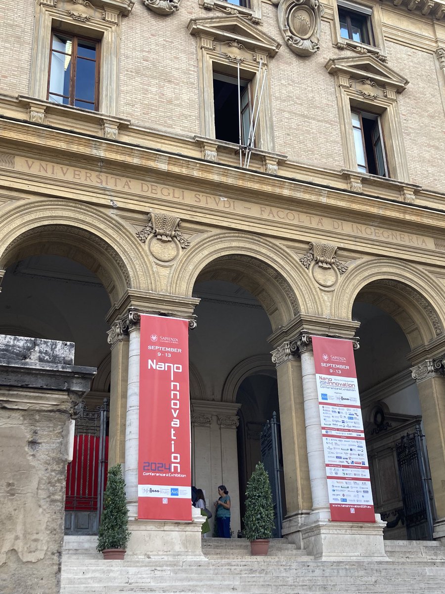 Attending #NanoInnovation conference is always a pleasure. Ready to share! 🤓

<a href="/AIRI_NanoItaly/">NanoInnovation</a>