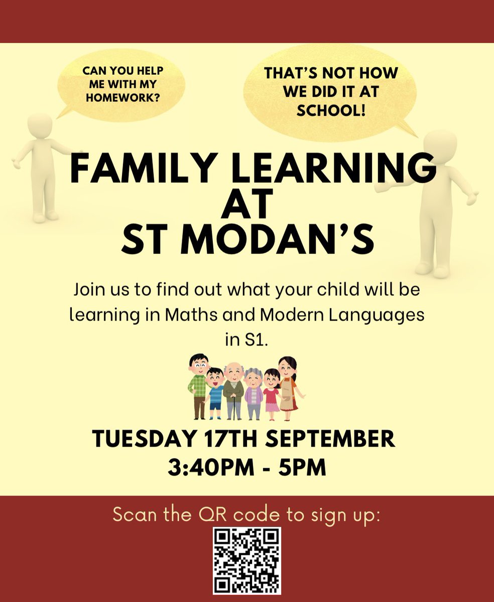 Saint Modan's ML (@stmodansml) on Twitter photo Please join us for our Family Learning Event on Tuesday 17th September! <a href="/SMHSMathematics/">St Modan's Maths</a> Please join us for our Family Learning Event on Tuesday 17th September! <a href="/SMHSMathematics/">St Modan's Maths</a>