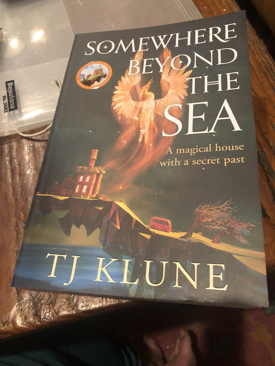 Just given the sequel to that marvellous book The House in the Cerulean Sea. I’m going to be up all night reading