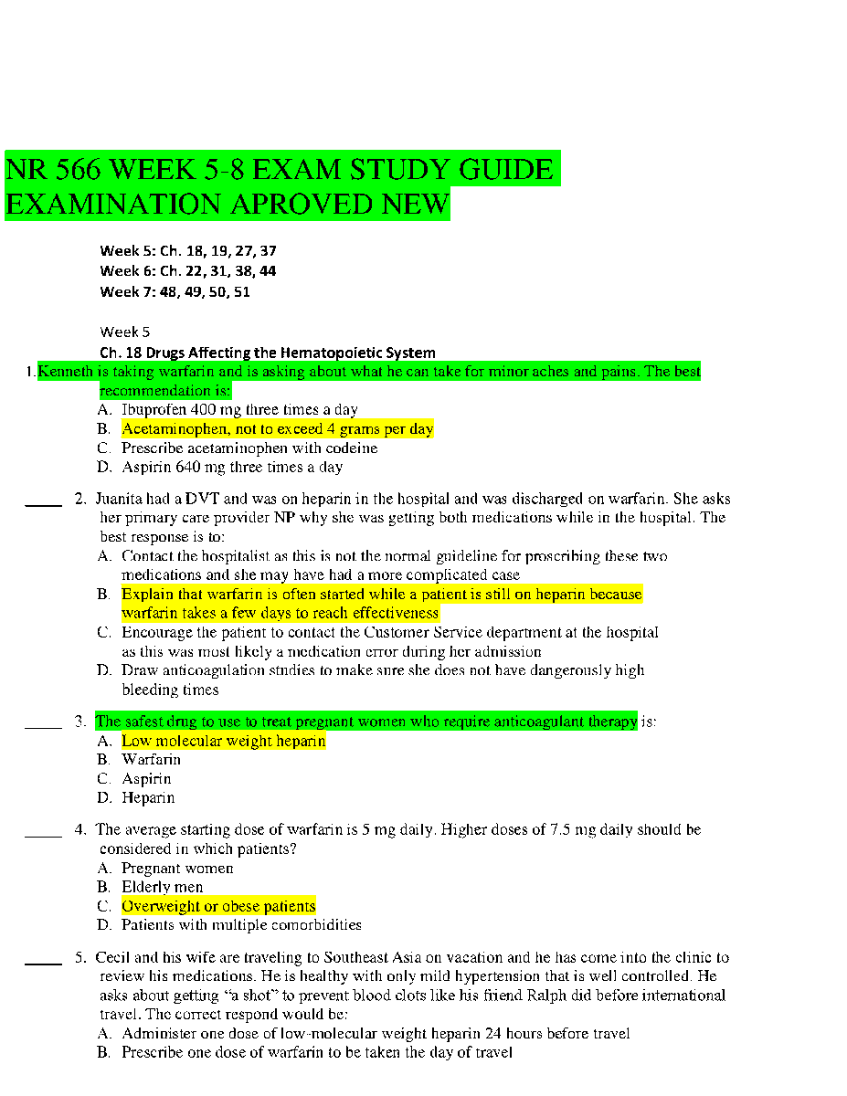 innovators007's tweet image. hackedexams.com/item/17772/nr-…
Nr 566 Week 5 8 Exam Study Guide ExaminATIon Approved New 2024 2025 Edition By Unknown Author
#nr566 #examstudy #studyguides #hackedexams
