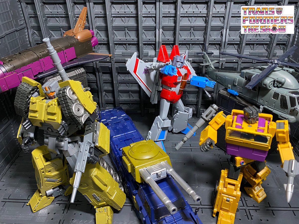 Lex121Austin's tweet image. New Brawl from MS coming out. How will it compare with the other MP’s these are still my favourites @TFShowUK  #Transformers #generation1