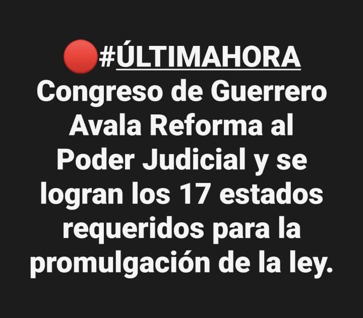 chikis6377's tweet image. Misión cumplida!!👊🏼😃✅✅✅
#LaReformarAlPoderJudicialYaQuedo