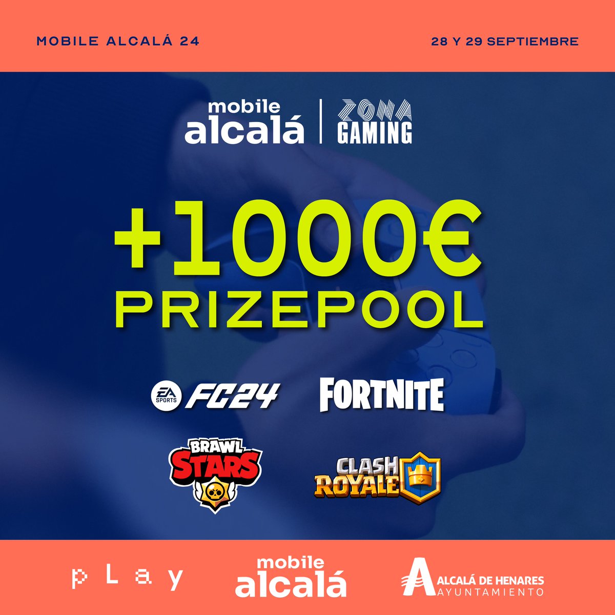 🤨 ¿Te lo vas a perder?
⠀
+1000€ Prizepool  Torneos eSports  🏆 <a href="/Mobile_Alcala/">Mobile Alcalá</a>
⠀
📅 28 y 29 Septiembre
📍 Plaza Cervantes, Alcalá de Henares
⠀
👇 ¡Aquí tienes toda la información! 👇
playgeneration.es/mobile-alcala-…
