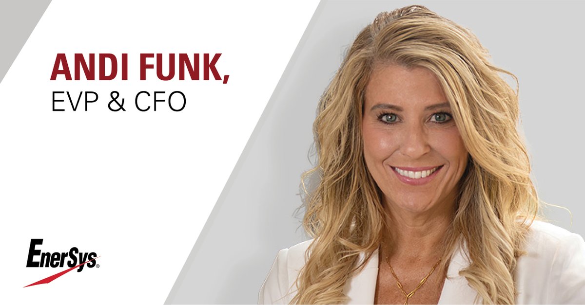 EnerSys EVP &amp; CFO, Andrea Funk, will be presenting at #CLKing's 22nd Annual Best Ideas Conference on September 16th! Tune in at 3:30 PM ET for insights on the future of energy solutions and innovation at EnerSys. 

Register for the webcast: bit.ly/47mweg0