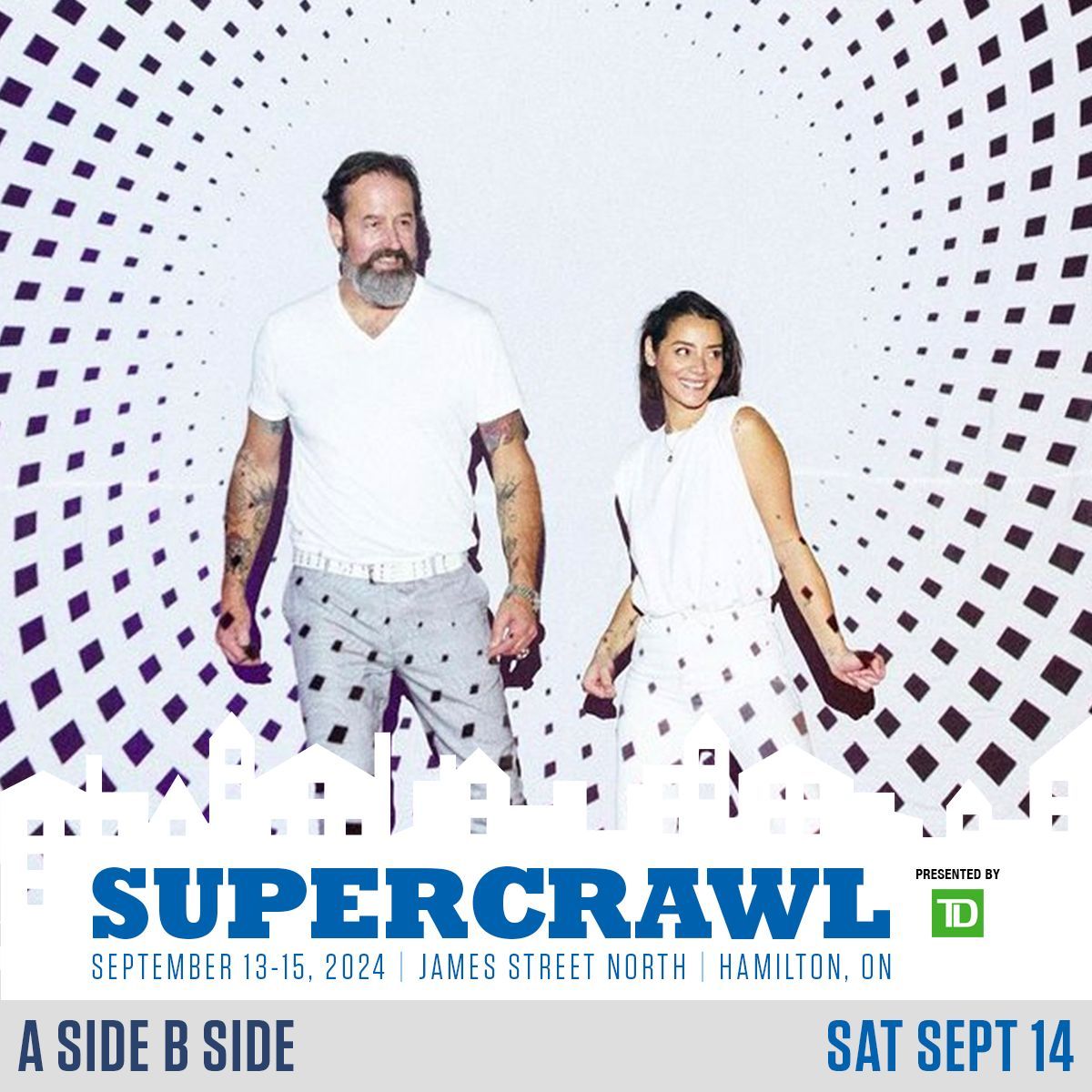 Stay stage side all weekend long at the Supercrawl Beergardens! Our beer gardens will be pouring delicious drinks from Collective Arts, Clifford Brewing, Black Fly Beverages and Forty Creek, as well as non-alcoholic drinks from Gruvi 💙