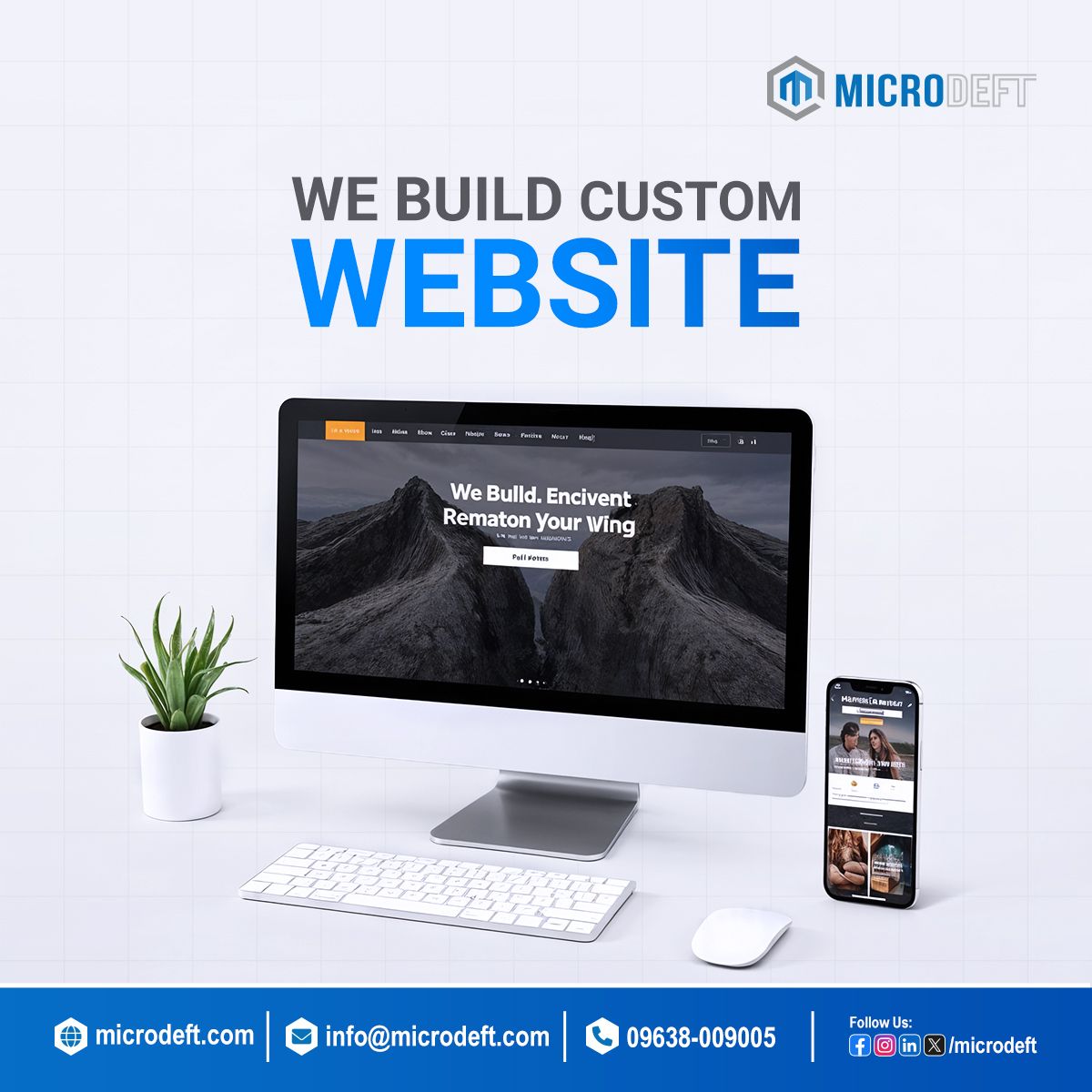 microdeft's tweet image. We build custom website.
#webdevelopment #software development #microdeft