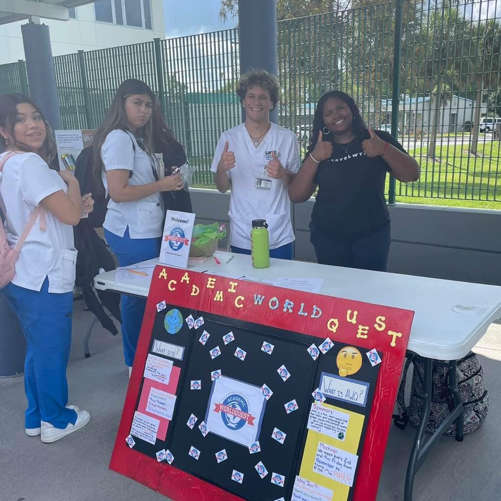 Over 20 clubs were represented at our Club Rush this week!  LWTH students are involved and engaged!