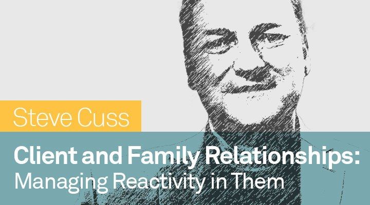 We had the pleasure of hearing from Steve Cuss this morning (who we met at the Kingdom Advisors conference!), and he gave us some great insights about managing anxiety in relationships!