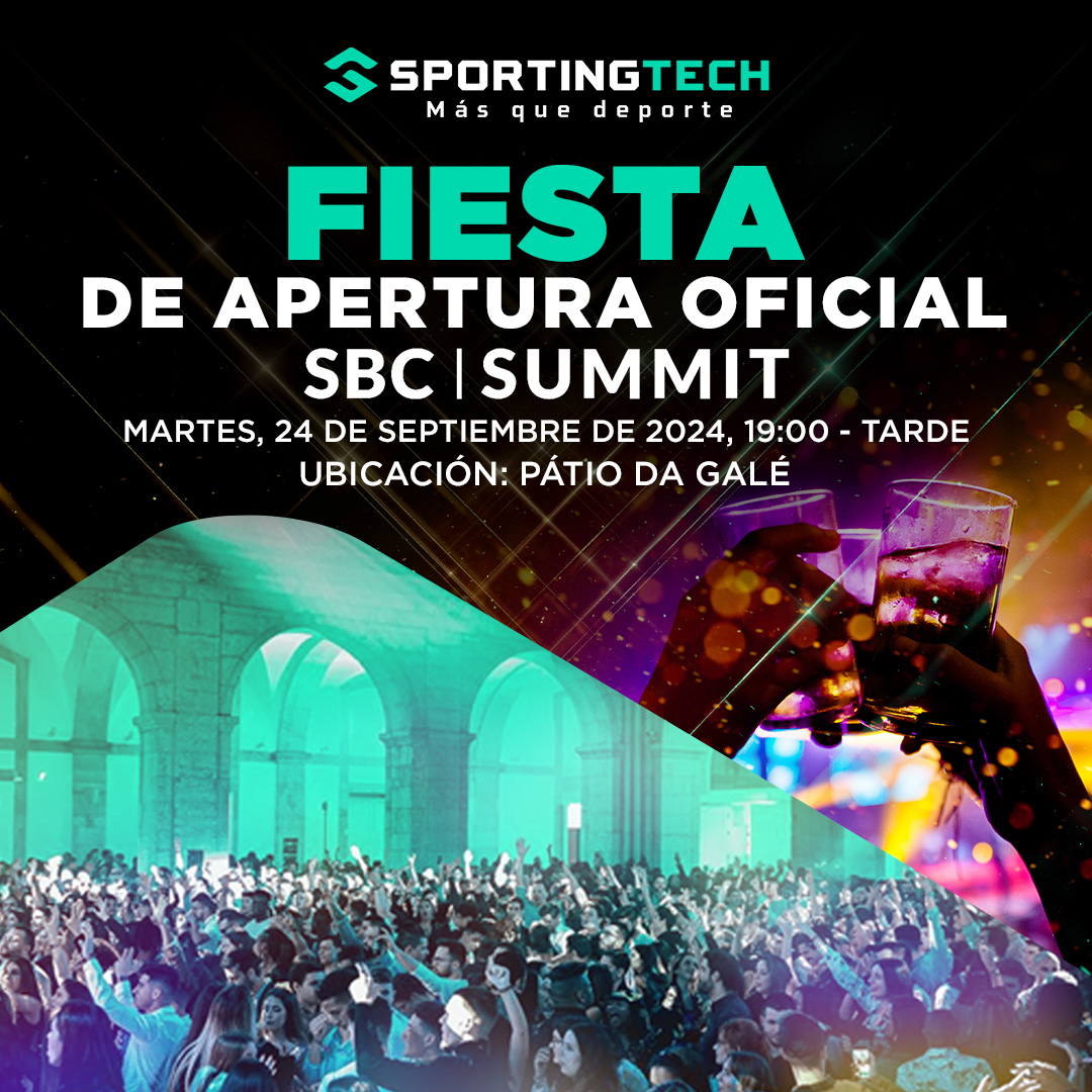 sportingteches's tweet image. El SBC Summit ya casi está aquí, ¡y ¡Sportingtech dará inicio al evento con una fiesta de apertura increíble! 😎 

¡No se lo puede perder! 🌎 

¡Nos vemos allí! 🤝 

#sbcsummit #sbcsummit2024 #Sportingtech #NetworkingLATAM