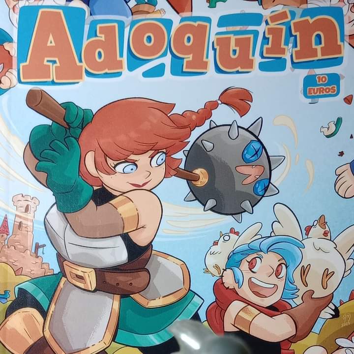 AntwangMilner's tweet image. Esta tarde la #HemerotecaCuantica recupera la reseña del primer número de #Adoquín: una excelente revista infantil para lectores de 0 a 102 años... #comicsparalacantera #TebeoAragonés 
cuanticagrafica.com/2022/12/18/ado…