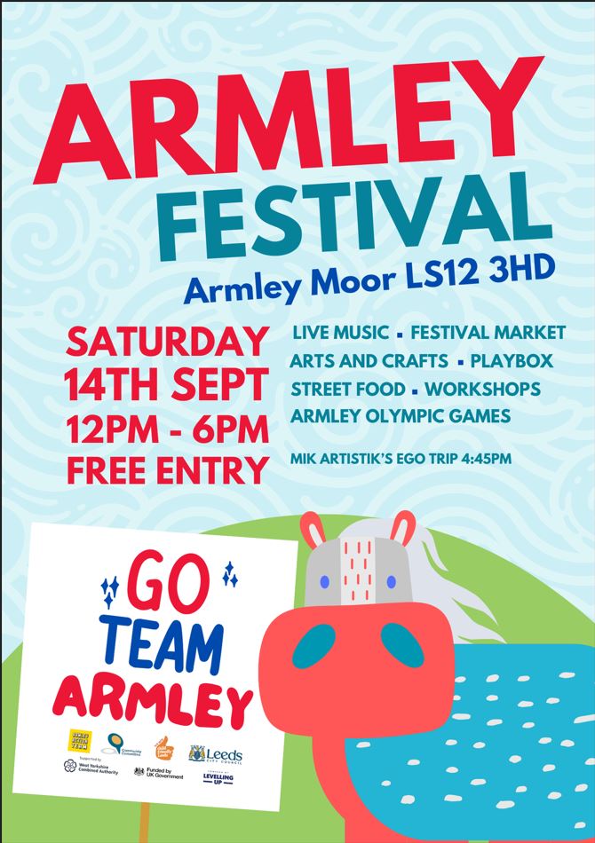 Project Development Team (@projectdevteam) on Twitter photo 🎪The <a href="/ProjectDevTeam/">Project Development Team</a> is super excited to do a bit of meeting and greeting at the Armley Festival this Saturday! 🙌See how you can get involved, or just say hi! 👋@LinkingLeeds <a href="/LCCArmleyHub/">ArmleyCommunityHub</a> <a href="/ArmleyActTeam/">ArmleyActionTeam</a> 🎪The <a href="/ProjectDevTeam/">Project Development Team</a> is super excited to do a bit of meeting and greeting at the Armley Festival this Saturday! 🙌See how you can get involved, or just say hi! 👋@LinkingLeeds <a href="/LCCArmleyHub/">ArmleyCommunityHub</a> <a href="/ArmleyActTeam/">ArmleyActionTeam</a>