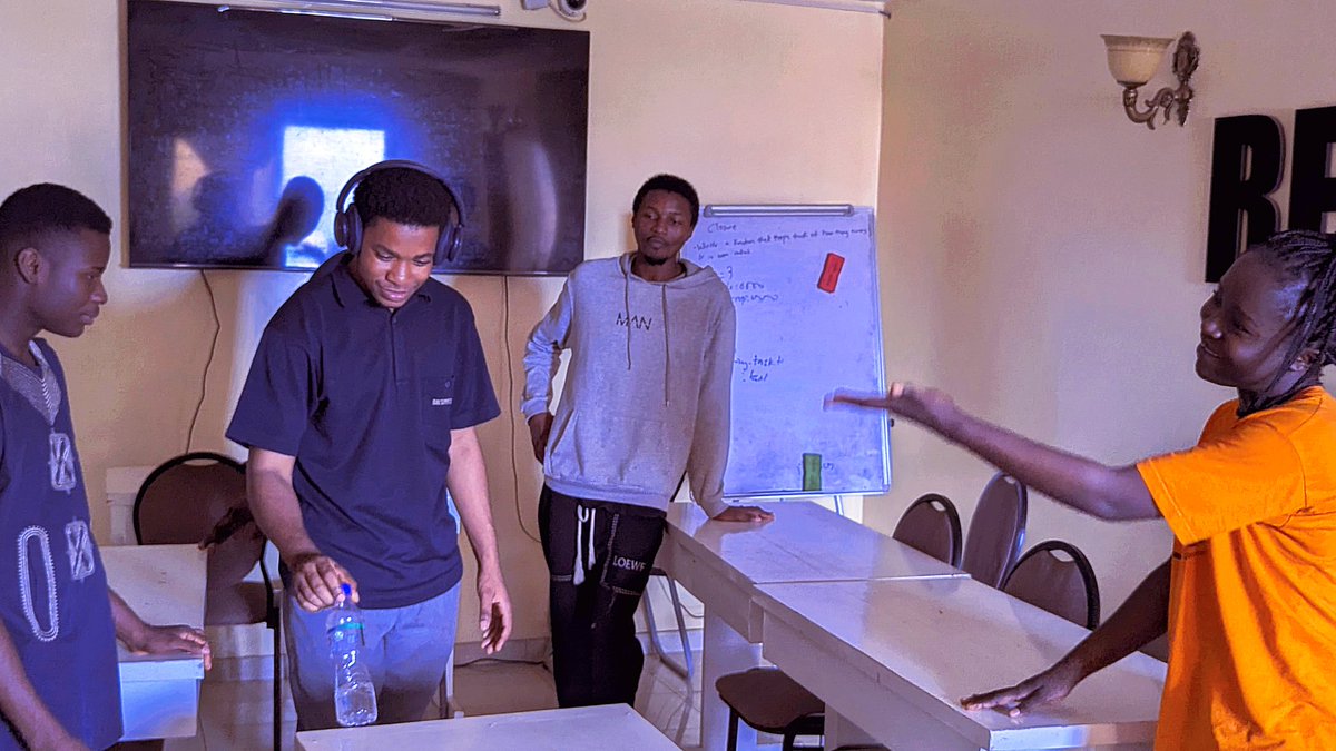 RebaseCodeCamp's tweet image. All work without play, makes Jack and Jacky dull. 😂
Lights may be out, but the fun is just getting started!
At Rebase, we encourage our students to stay active.
Join us in October.
📳 652627809
#flipthebottlechallenge #rebasecodecamp #developers #games