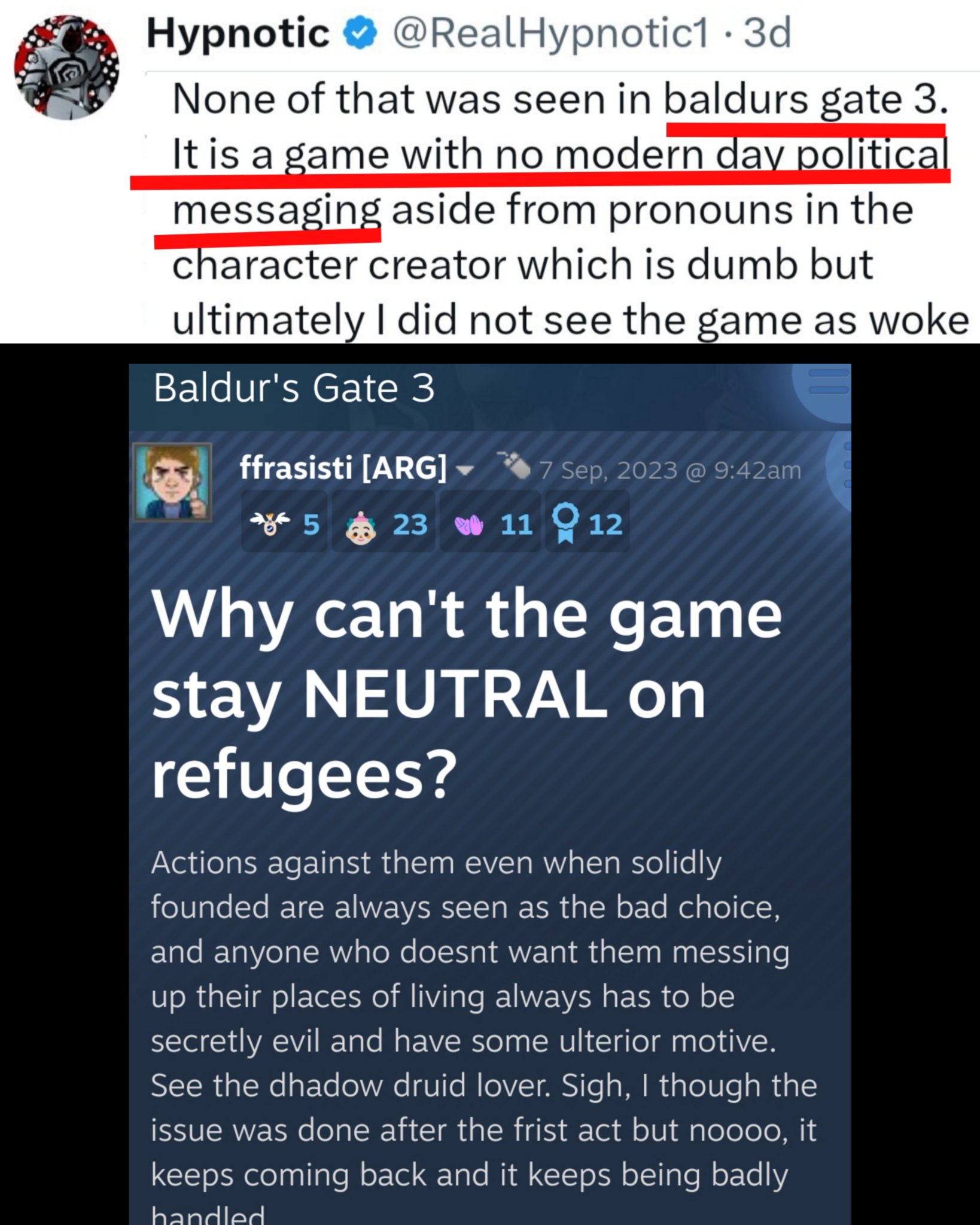 CerberusXt on X: “Seeing anti-woke grifters trying to pretend