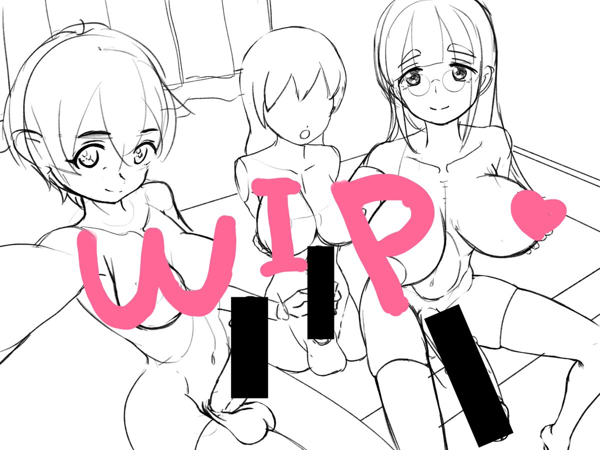 WIP 事後の自撮り
#ふたなり 