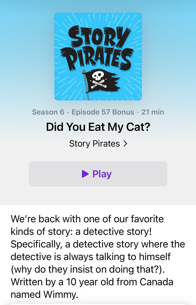 roryconnell's tweet photo. Even Story Pirates has turned https://t.co/tnKfGhF9yK