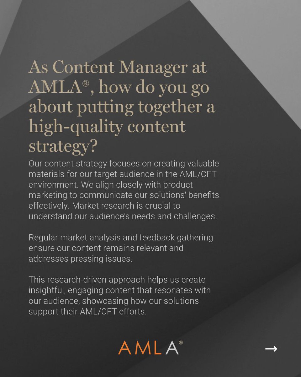 aml_analytics's tweet image. Matt Maynard, Content Manager at AML Analytics, shares his insights in this week&apos;s spotlight. 👋 

#AMLUpdates #CopyWriting #ContentManager #AMLA #AMLCopy #EmailMarketing #AMLWhitepaper