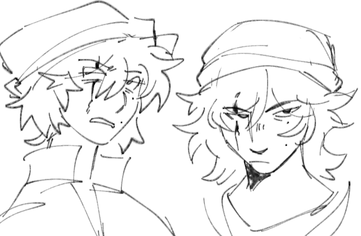 warmup doodles of that thing #quackityfanart #dsmpfanart ????