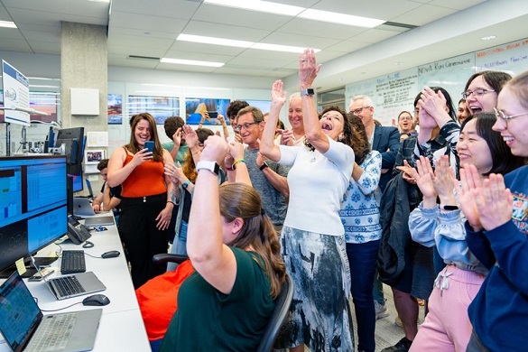 🚨 Exciting news! The first neutrinos have been detected <a href="/Fermilab/">Fermilab</a>'s Short-Baseline Near Detector, involving ~250 physicists and engineers from UK, Brazil, Spain, Switzerland and US. 
A big leap in understanding these elusive particles and advancing particle physics.🌌 #Neutrinos
