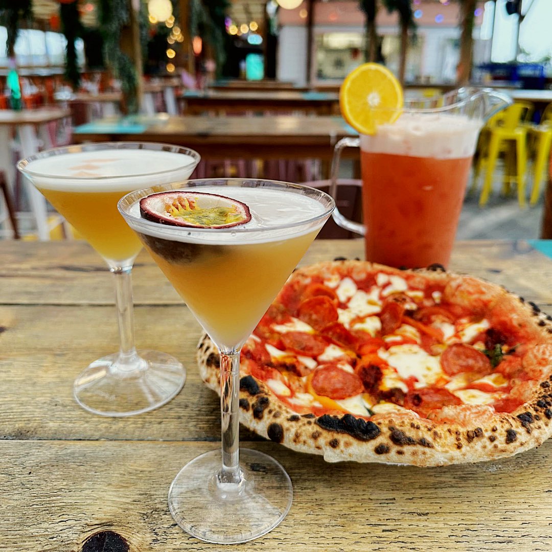 We're ready to celebrate this weekend at <a href="/peckhamfestival/">Peckham Festival</a> 🙌

<a href="/shareaslice/">Jason Bales</a> are also serving up 'The SE15' pizza special with Roasted Red Pepper, Chorizo and Nduja with a Sweet Scotch Bonnet Sauce🌶️🍕

Enjoy with a drink from our rum cocktail menu, only available this weekend!