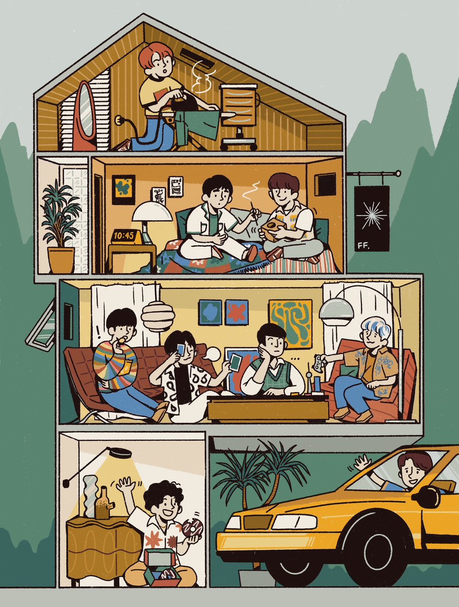 ff_illust's tweet photo. EXO✨ https://t.co/xfGAF7K6nh