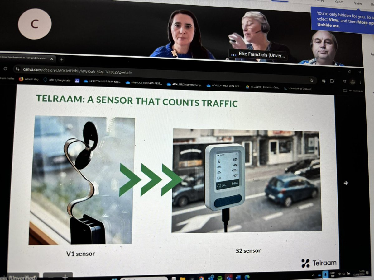 We’ve just had a great lunchtime seminar <a href="/TransportHealth/">Transport & Health Integrated research NetworK</a> with @MargaridaSardo and <a href="/Mobiel21/">Mobiel 21</a> Elle
Franchois about citizen involvement in transport decision making. Do we call it citizen science? How do we best use such science to influence policy?
