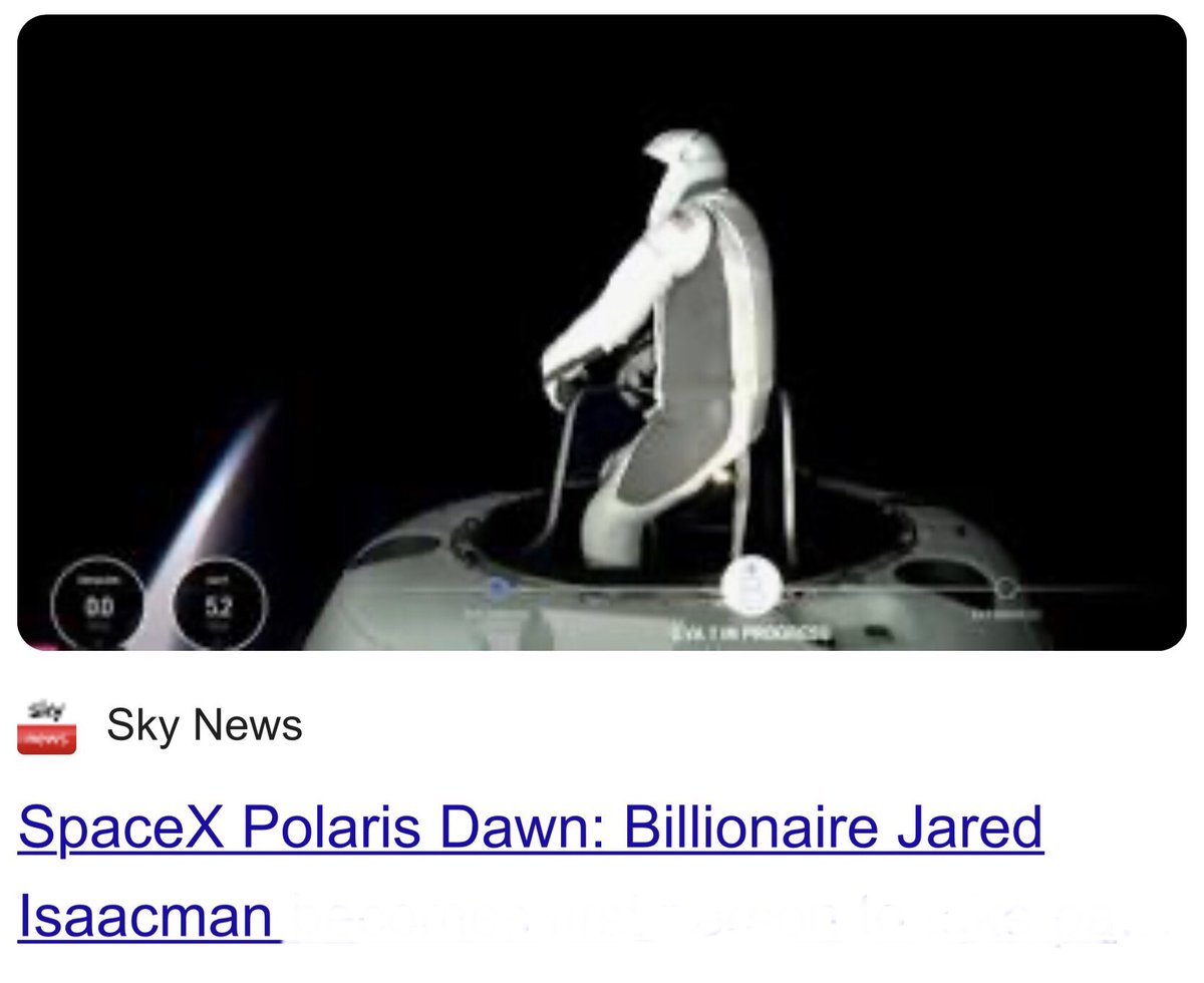 DanielDanny4755's tweet image. Interesting but’ boring 🥱😴zzz, A peek out of the front door is not a walk 
It was a lot more exciting in 1965 59yrs ago when #EdWhite #Spacewalked(EVA)&amp;amp;the images where much more dynamic &amp;amp; beautiful