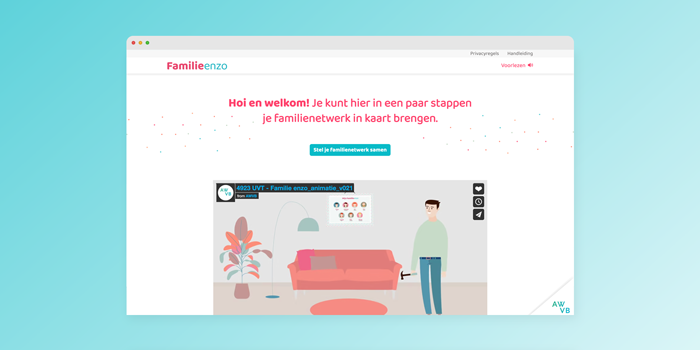 AWVB – Leven met een verstandelijke beperking (@awvb_tranzo) on Twitter photo Maak jij gebruik van onze webapp ‘Familie enzo’? Of ken je een collega of cliënt die de webapp gebruikt? Deel je ervaringen en mail naar Suzanne Wagemaker (S.I.M.Wagemaker@tilburguniversity.edu) voor het maken van een evaluatieafspraak. Meer info: awvb.nl/product/famili… Maak jij gebruik van onze webapp ‘Familie enzo’? Of ken je een collega of cliënt die de webapp gebruikt? Deel je ervaringen en mail naar Suzanne Wagemaker (S.I.M.Wagemaker@tilburguniversity.edu) voor het maken van een evaluatieafspraak. Meer info: awvb.nl/product/famili…