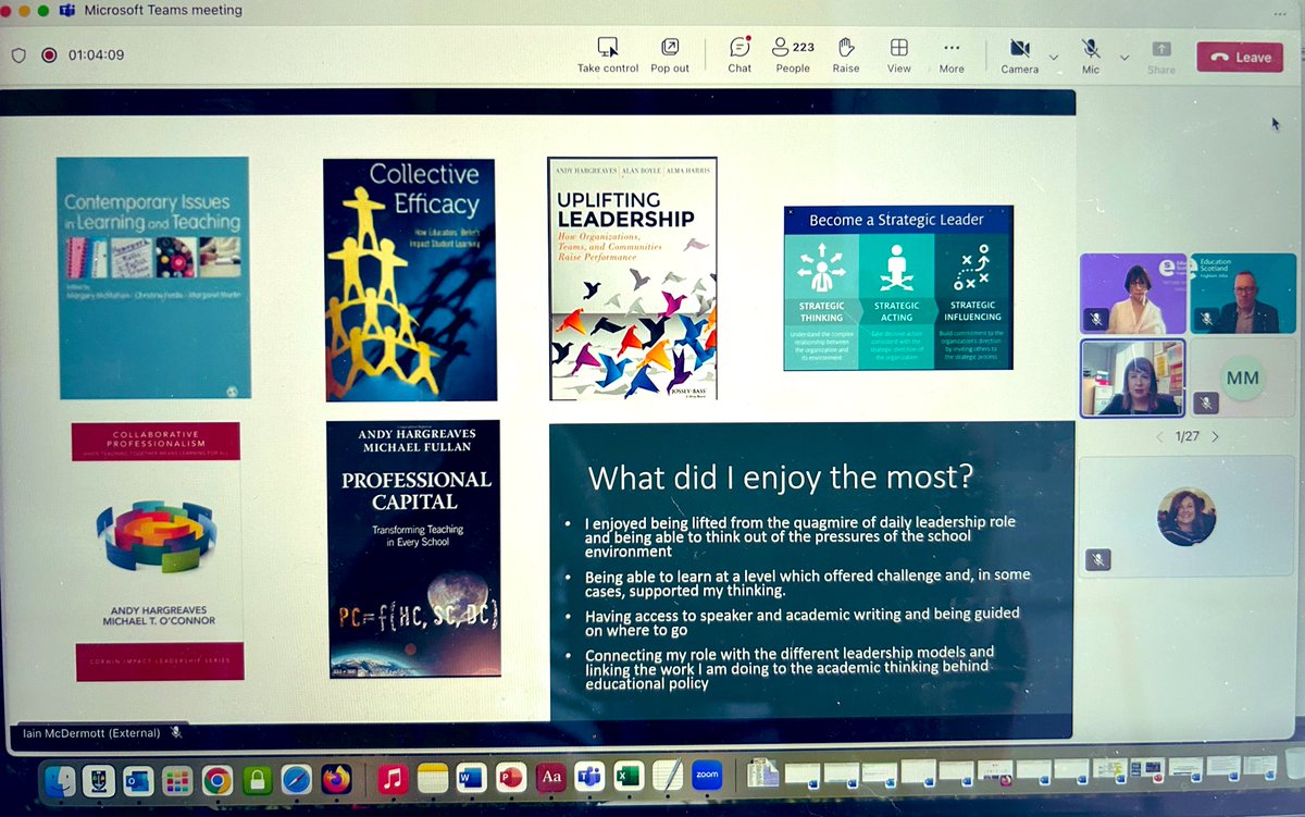 UofGHeadship's tweet image. Great to see former @UofGEducation MEd Education Leadership graduate @HTMsBaker @drumchapelhigh presenting at the @EducationScot #IntoHeadship National event #EdScotPLL @iain_mcd @AlmaHarris1 @julieharvie67 @AliJMitchHT @MichalisC @UofGSocSci