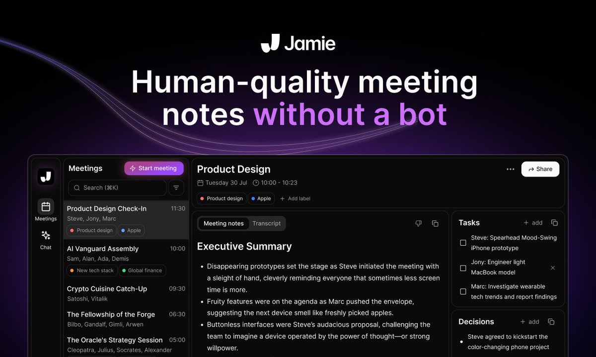 HOW TO WIN AT MEETINGS:

Know what happened. 
Know what’s next. 
Thank Jamie.