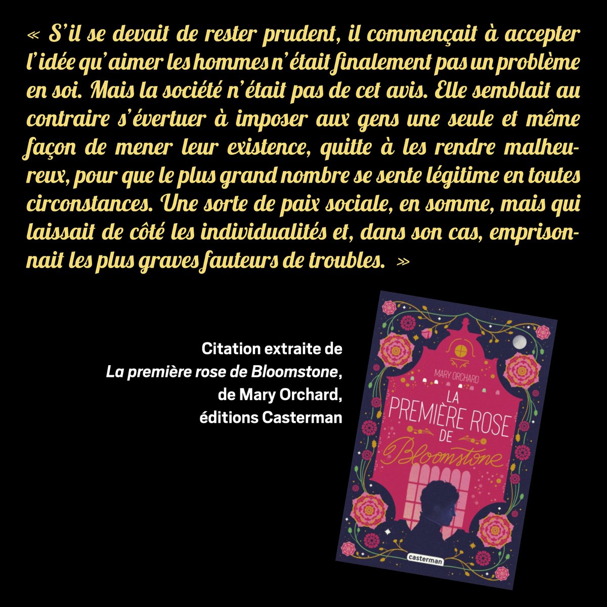 Découverte lecture... 
Zoom aujourd'hui sur le roman de Mary Orchard : "La première rose de Bloomstone", aux éditions Casterman Jeunesse 👇
kezako-mundi.com/single-post/la…