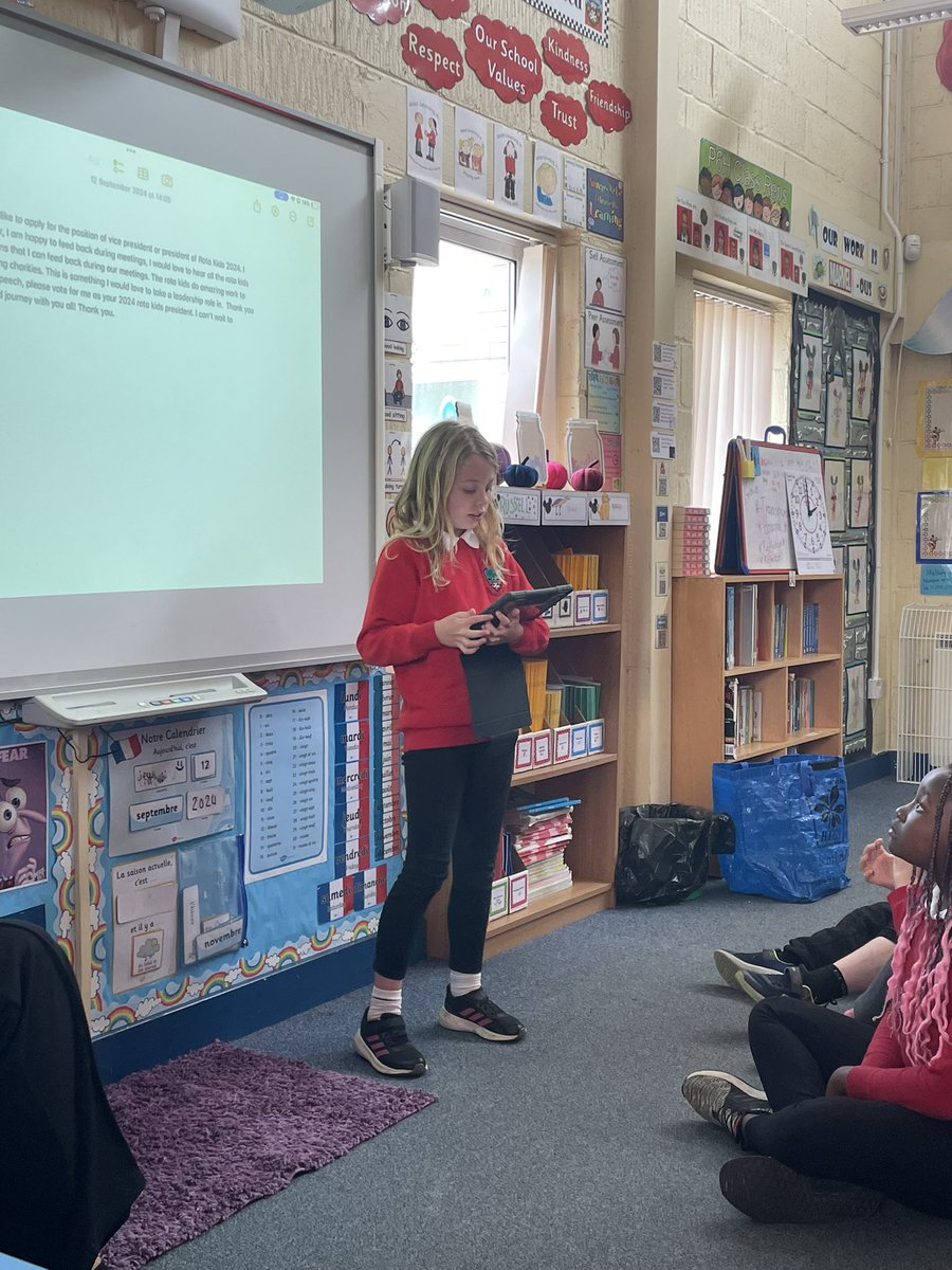 Today we had presentations from our President and Vice President Candidates! Well done for putting yourself forward , you all did a great job! Good Luck! <a href="/MissHurrenHPS/">Miss Hurren & P6H</a> <a href="/MissCochraneHPS/">Miss Cochrane & P6C</a>