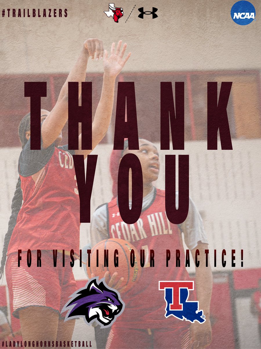 Cedar Hill Girls’ Basketball (@cedarhillgbb) on Twitter photo Thanks <a href="/Coach_J_Ashley/">Josh Ashley</a> from <a href="/LATechWBB/">Lady Techsters</a> and <a href="/koachmayfield/">Coach May</a> of <a href="/wiley_wbb/">wiley_wbb</a> for taking the time to come visit the Lady Longhorns! #Trailblazers #DreamCatchers <a href="/CHLonghorns/">Cedar Hill Longhorns</a> <a href="/RecruitTheHill1/">Recruit The Hill</a> <a href="/cedarhillisd/">Cedar Hill ISD</a> Thanks <a href="/Coach_J_Ashley/">Josh Ashley</a> from <a href="/LATechWBB/">Lady Techsters</a> and <a href="/koachmayfield/">Coach May</a> of <a href="/wiley_wbb/">wiley_wbb</a> for taking the time to come visit the Lady Longhorns! #Trailblazers #DreamCatchers <a href="/CHLonghorns/">Cedar Hill Longhorns</a> <a href="/RecruitTheHill1/">Recruit The Hill</a> <a href="/cedarhillisd/">Cedar Hill ISD</a>