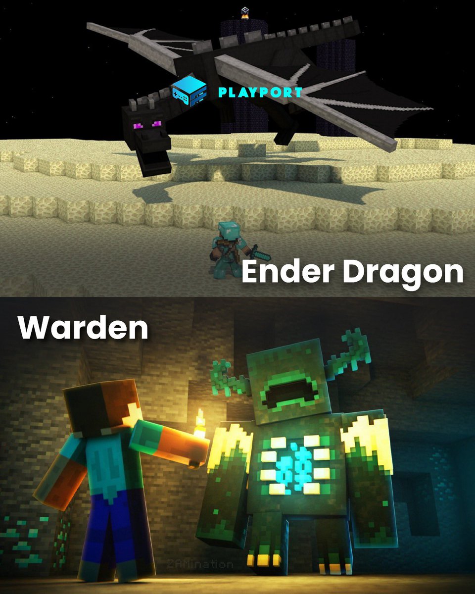 PlayportServer's tweet image. Minecraft memiliki mobs sulit dikalahkan seperti Warden yang sensitif suara, Wither yang terbang, dan Ender Dragon dengan gerakan sulit ditebak. 

Minport merasa frustasi menghadapi Ender Dragon! 🕹️👾

#MinecraftGuide #GamerLife #Gaming