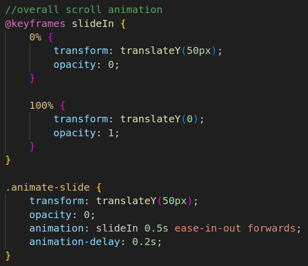 m_ragulpriyan's tweet photo. Day 42 of #100DaysOfNewTechnology: Learning how to create scroll-triggered animations on a website! 🖥️✨ Implemented smooth transitions with CSS animations to enhance user interaction.#CSS #WebDev #ScrollAnimation #TechLearning #FrontendDevelopment https://t.co/Ay7AmuECWt